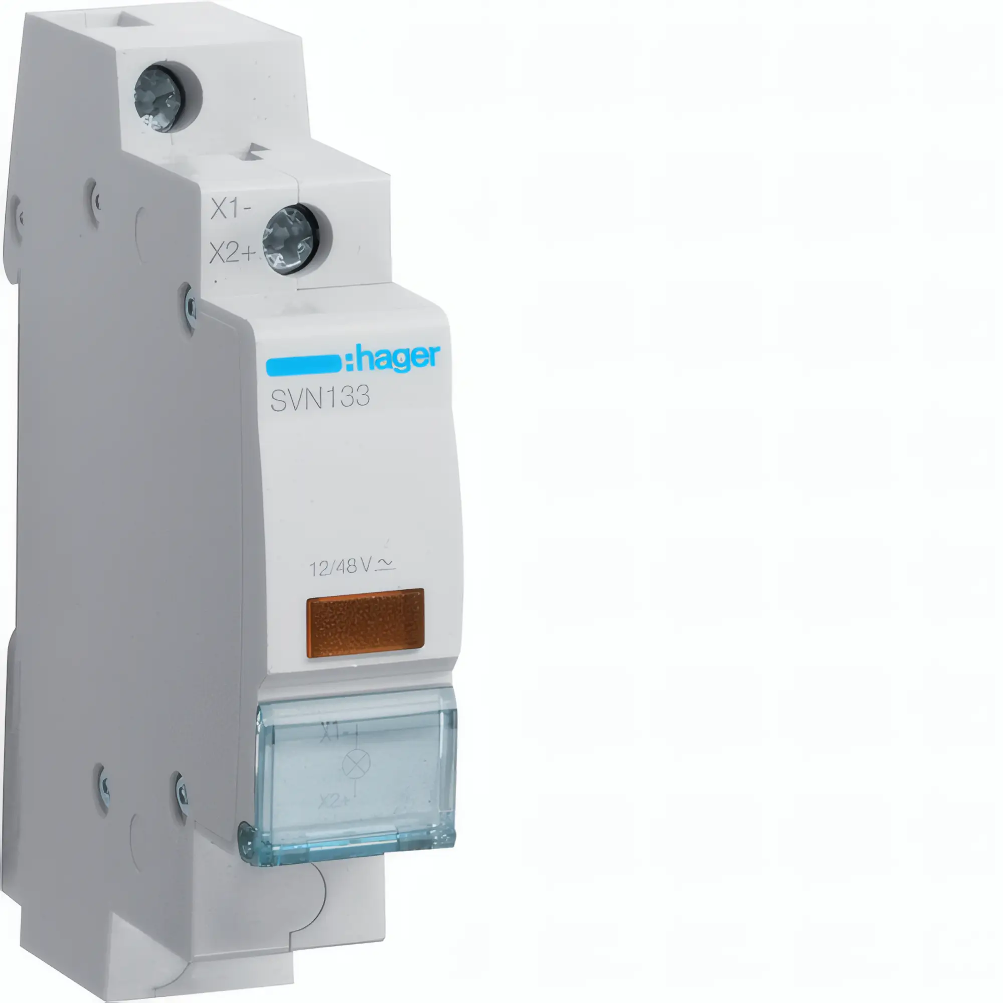 Світловий індикатор Hager SVN133 помаранчевий