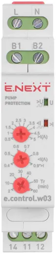 Реле контролю погружного насоса однофазне i0310026 E.NEXT e.control.w03 2