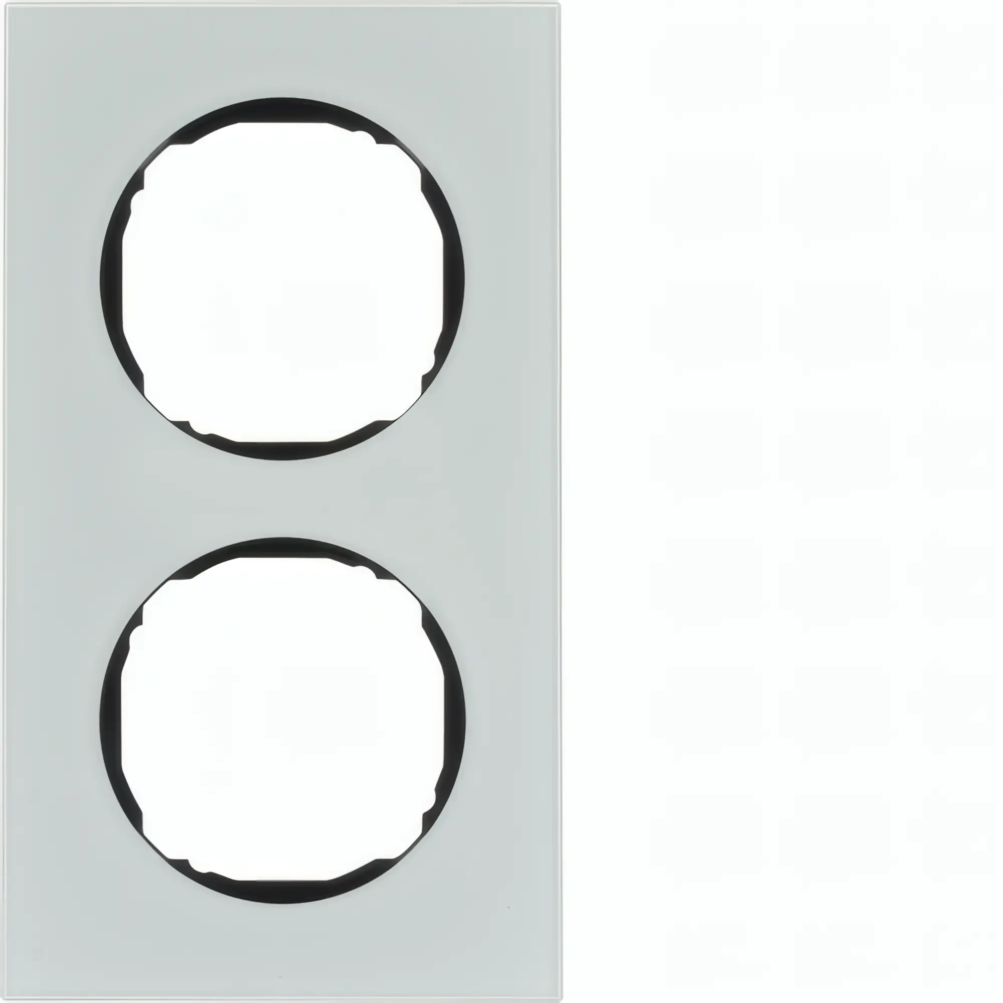 Рамка розетки Hager 10122609 2М Berker R.8