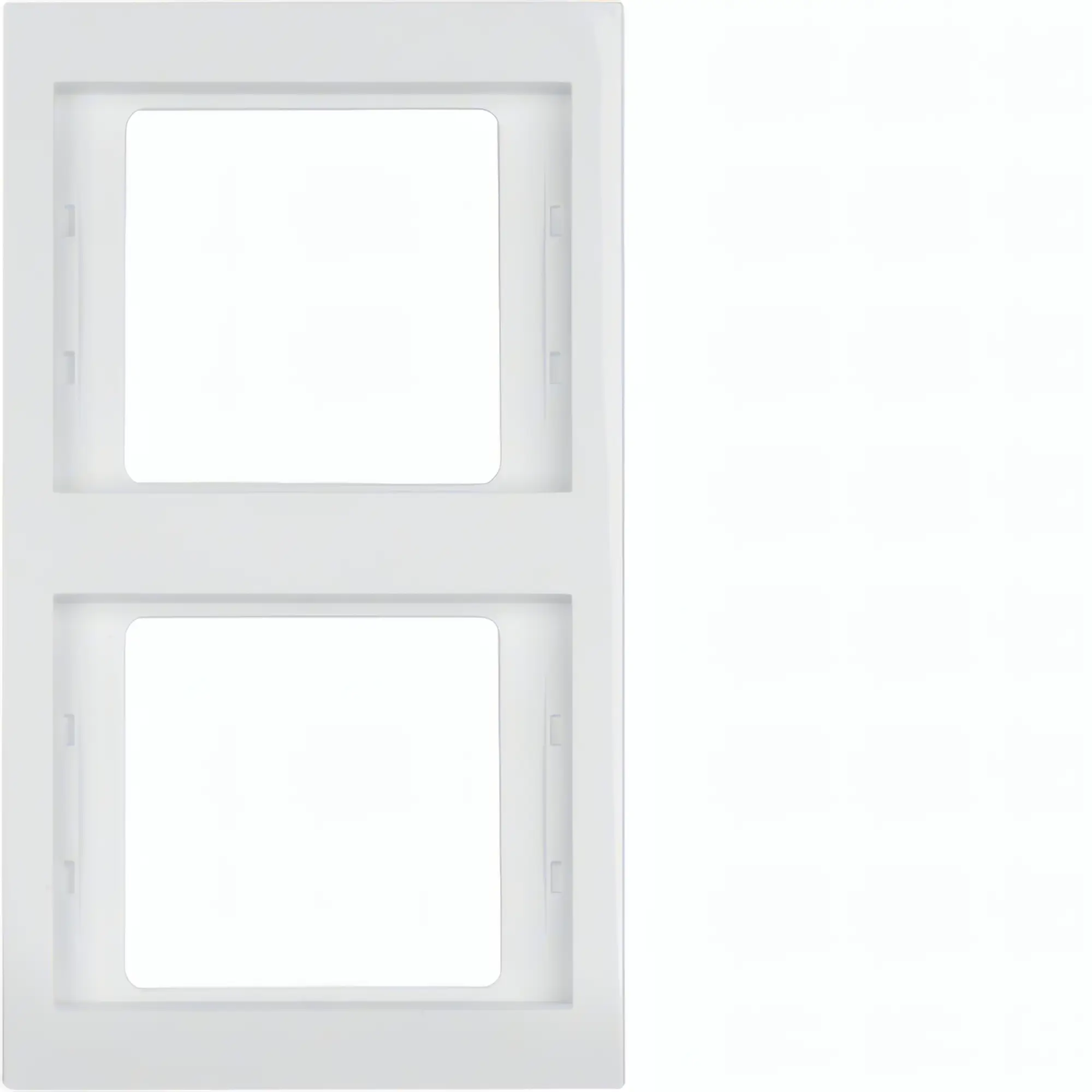 Рамка розетки Hager 13237009 2М Berker K.1