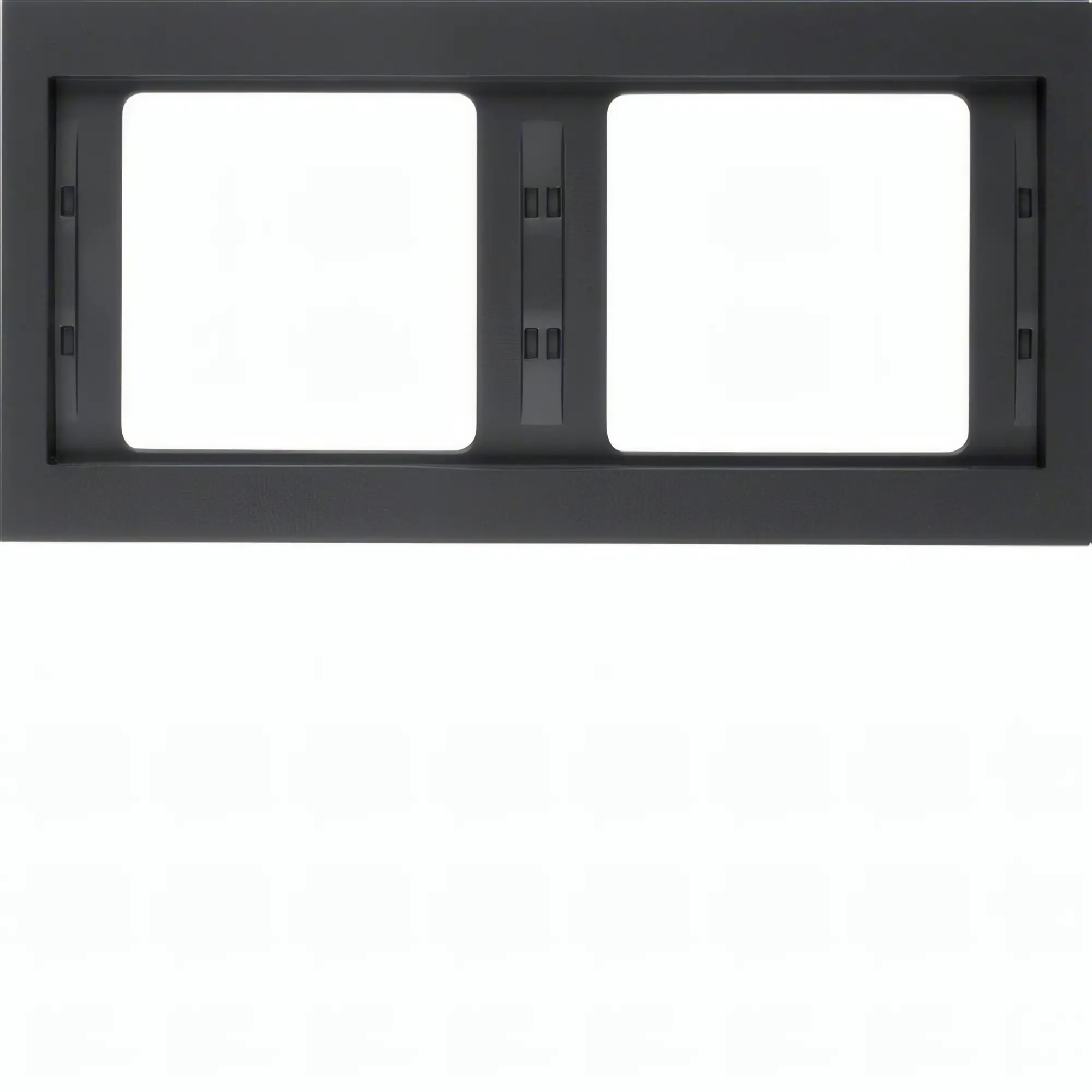 Рамка розетки Hager 13637006 2М Berker K.1