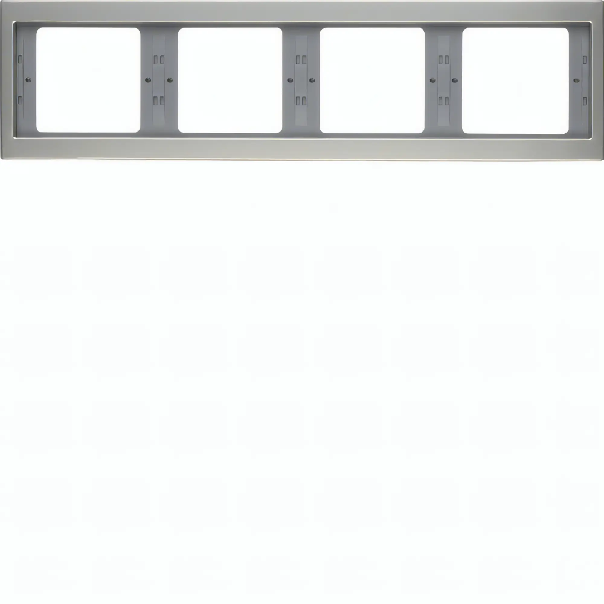 Рамка розетки Hager 13837004 4М Berker K.5