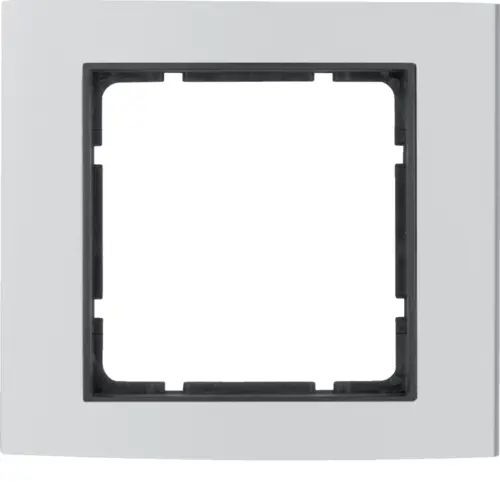 Рамка розетки Hager 10113004 1М Berker B.3