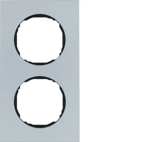 Рамка розетки Hager 10122674 2М Berker R.8