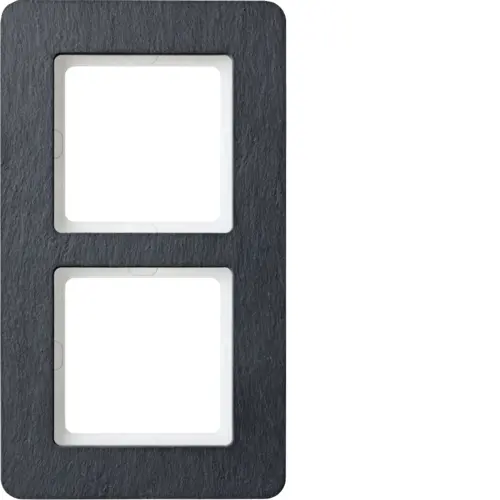 Рамка розетки Hager 10126030 2М Berker Q.7