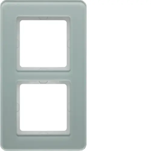 Рамка розетки Hager 10126079 2М Berker Q.7