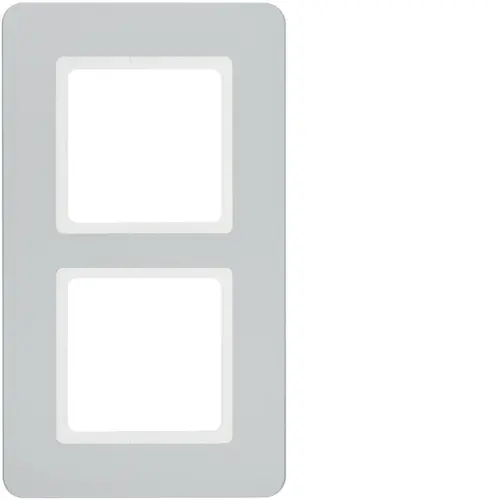 Рамка розетки Hager 10126184 2М Berker Q.7