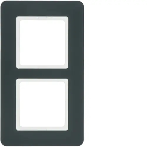 Рамка розетки Hager 10126186 2М Berker Q.7