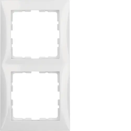 Рамка розетки Hager 10128989 2М Berker S.1