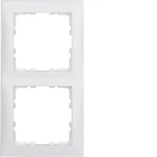 Рамка розетки Hager 10129909 2М Berker S.1