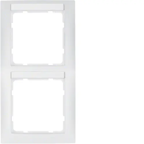 Рамка розетки Hager 10129919 2М Berker S.1
