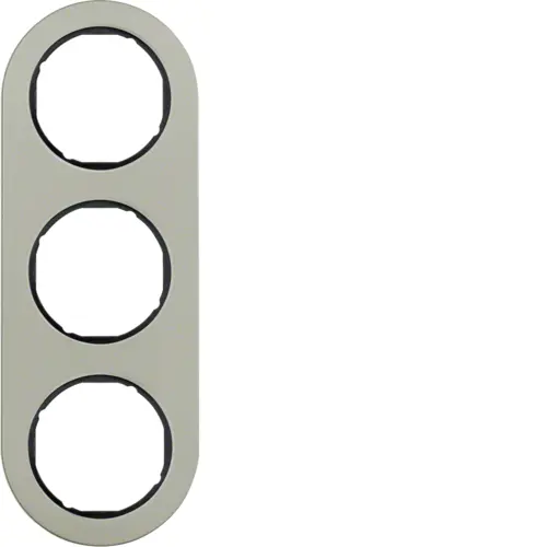 Рамка розетки Hager 10132004 3М Berker R.classic
