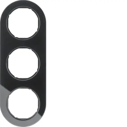 Рамка розетки Hager 10132016 3М Berker R.classic