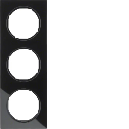 Рамка розетки Hager 10132216 3М Berker R.3