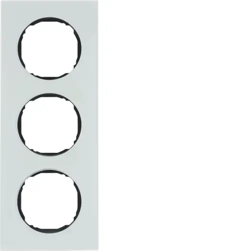 Рамка розетки Hager 10132609 3М Berker R.8