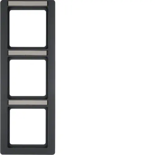 Рамка розетки Hager 10136016 3М Berker Q.1