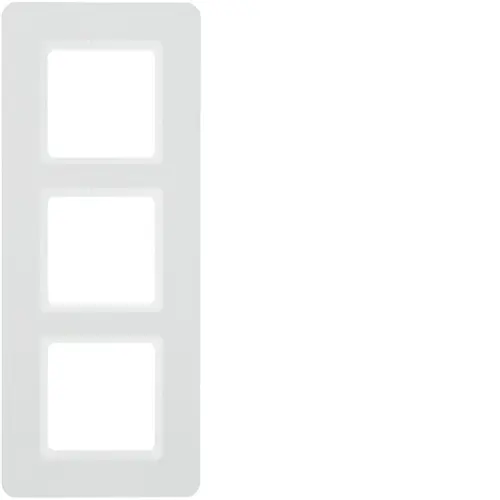 Рамка розетки Hager 10136189 3М Berker Q.7