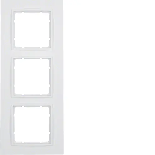 Рамка розетки Hager 10136919 3М Berker B.7