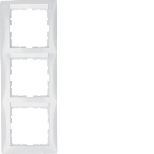 Рамка розетки Hager 10138919 3М Berker S.1