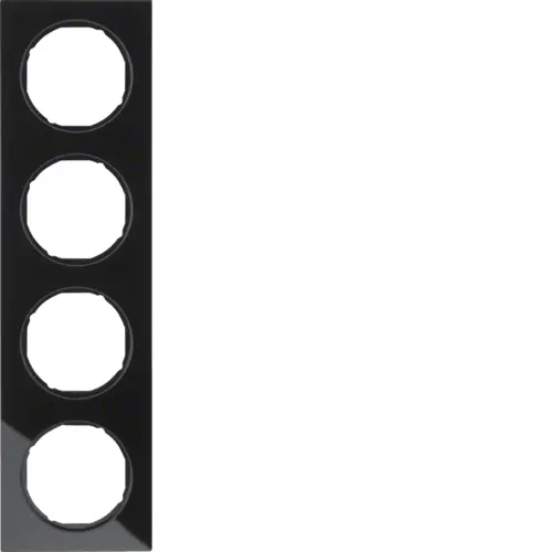 Рамка розетки Hager 10142216 4М Berker R.3