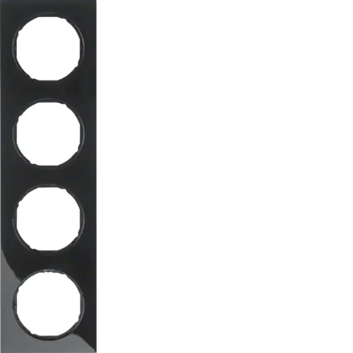 Рамка розетки Hager 10142245 4М Berker R.3