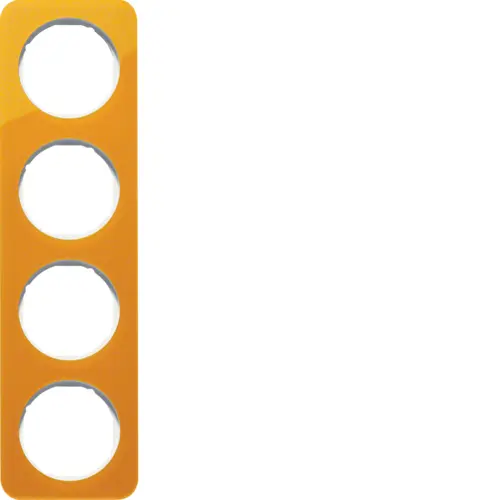 Рамка розетки Hager 10142339 4М Berker R.1