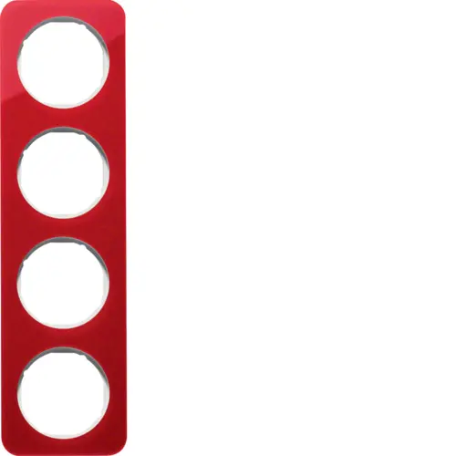 Рамка розетки Hager 10142349 4М Berker R.1