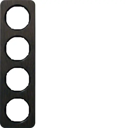 Рамка розетки Hager 10142354 4М Berker R.1