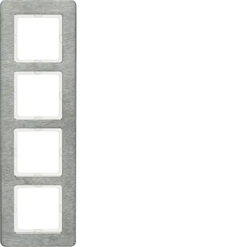 Рамка розетки Hager 10146083 4М Berker Q.7