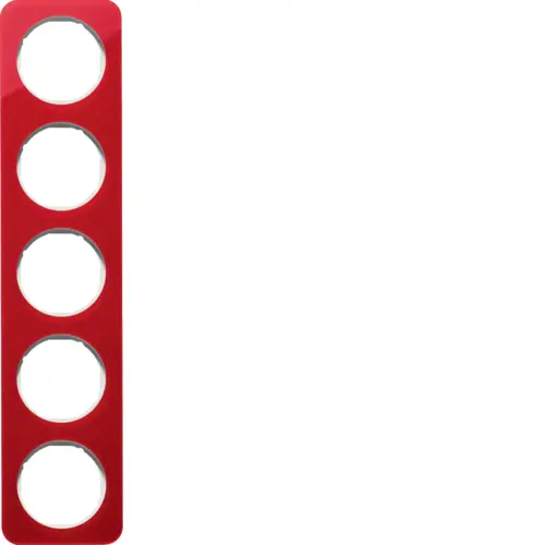 Рамка розетки Hager 10152349 5М Berker R.1