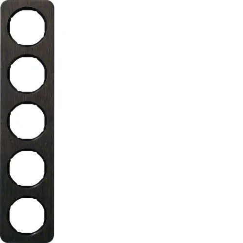 Рамка розетки Hager 10152354 5М Berker R.1