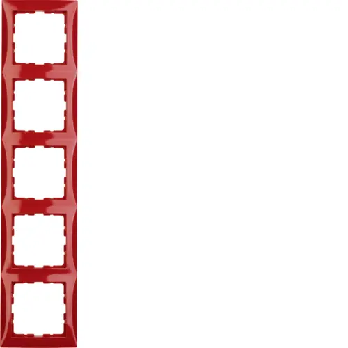 Рамка розетки Hager 10158962 5М Berker S.1