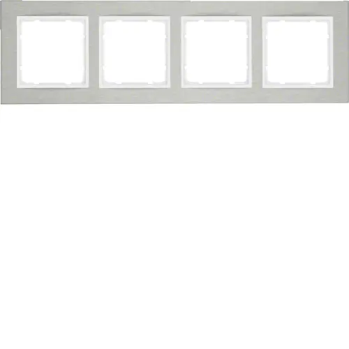Рамка розетки Hager 10243609 4М Berker B.7