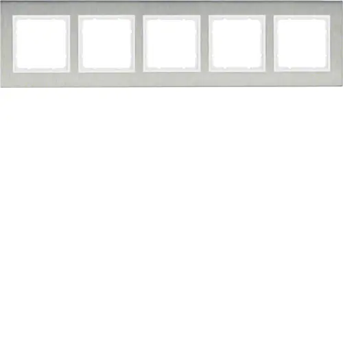 Рамка розетки Hager 10253609 5М Berker B.7