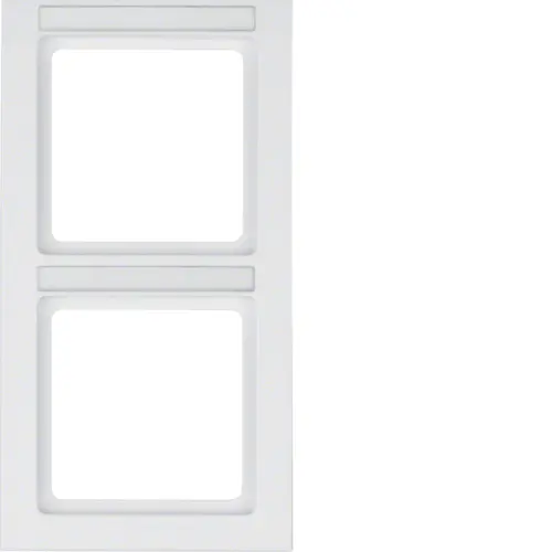 Рамка розетки Hager 10526099 2М Berker Q.3
