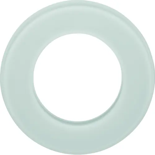 Рамка розетки Hager 109109 1М Glass