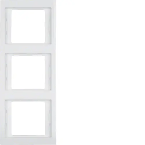 Рамка розетки Hager 13337009 3М Berker K.1