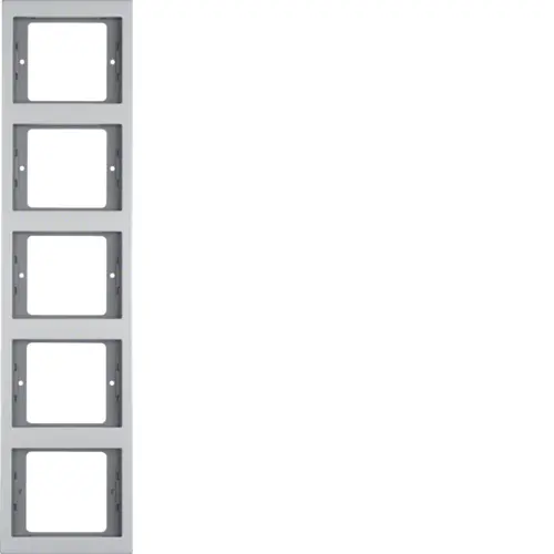 Рамка розетки Hager 13537003 5М Berker K.5