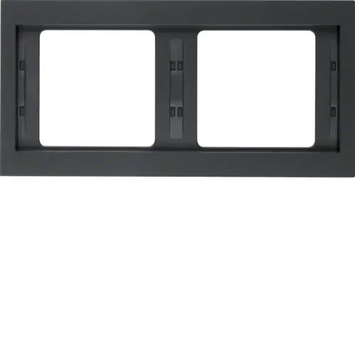 Рамка розетки Hager 13637006 2М Berker K.1