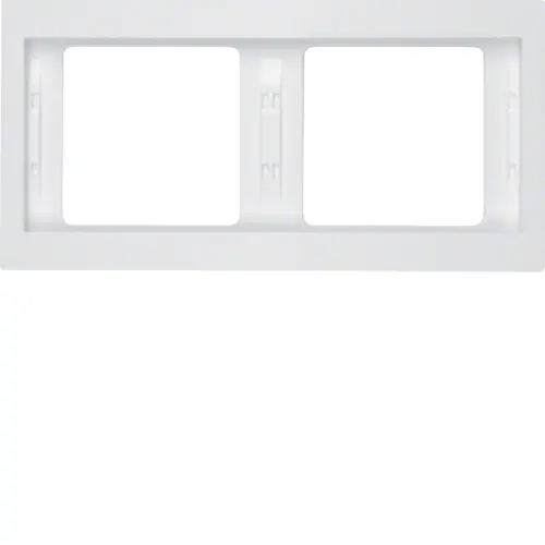 Рамка розетки Hager 13637009 2М Berker K.1