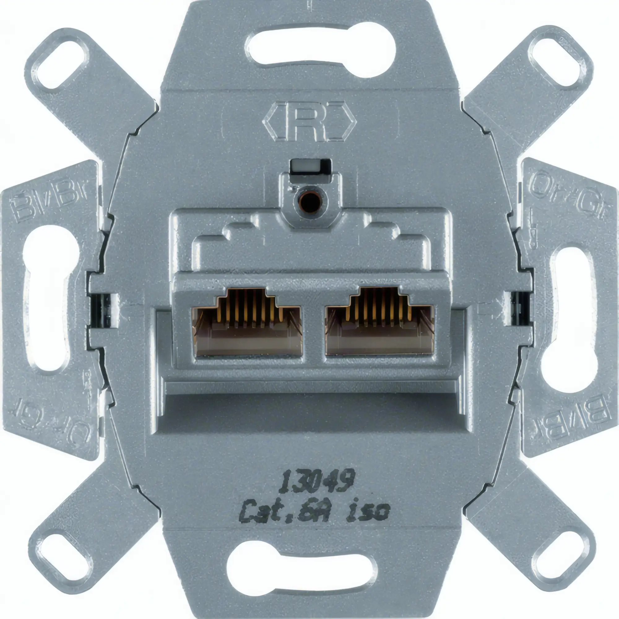 Розетка для передачі даних Hager 4587 Ethernet