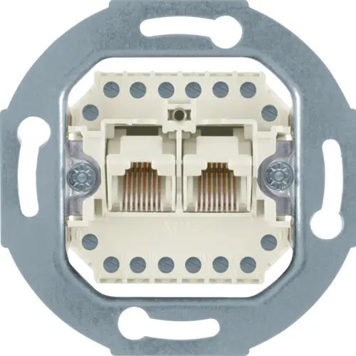 Розетка для передачі даних Hager 4539 Ethernet Cat.3