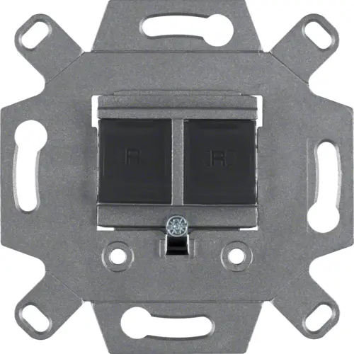 Розетка для передачі даних Hager 4588 Ethernet Cat.6a