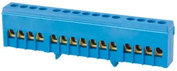 Шина нульова e.bsi.pro.1.15 на DIN-рейку в ізольованому корпусі p0650009 E.NEXT