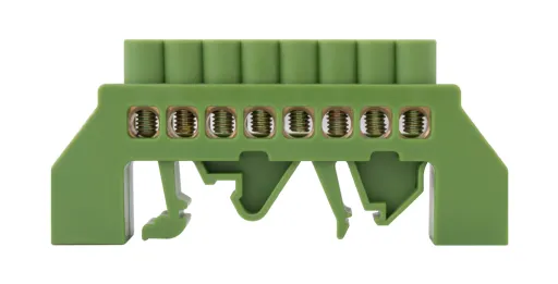 Шина нульова e.bsi.pro.2.8 в ізольованому корпусі універсальна зелена p0650020 E.NEXT 2