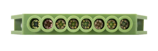 Шина нульова e.bsi.pro.2.8 в ізольованому корпусі універсальна зелена p0650020 E.NEXT 3