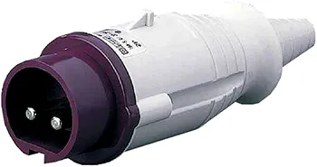 Силова вилка переносна 2Р, 24В, 16А, IP44 E.NEXT (3322-326)