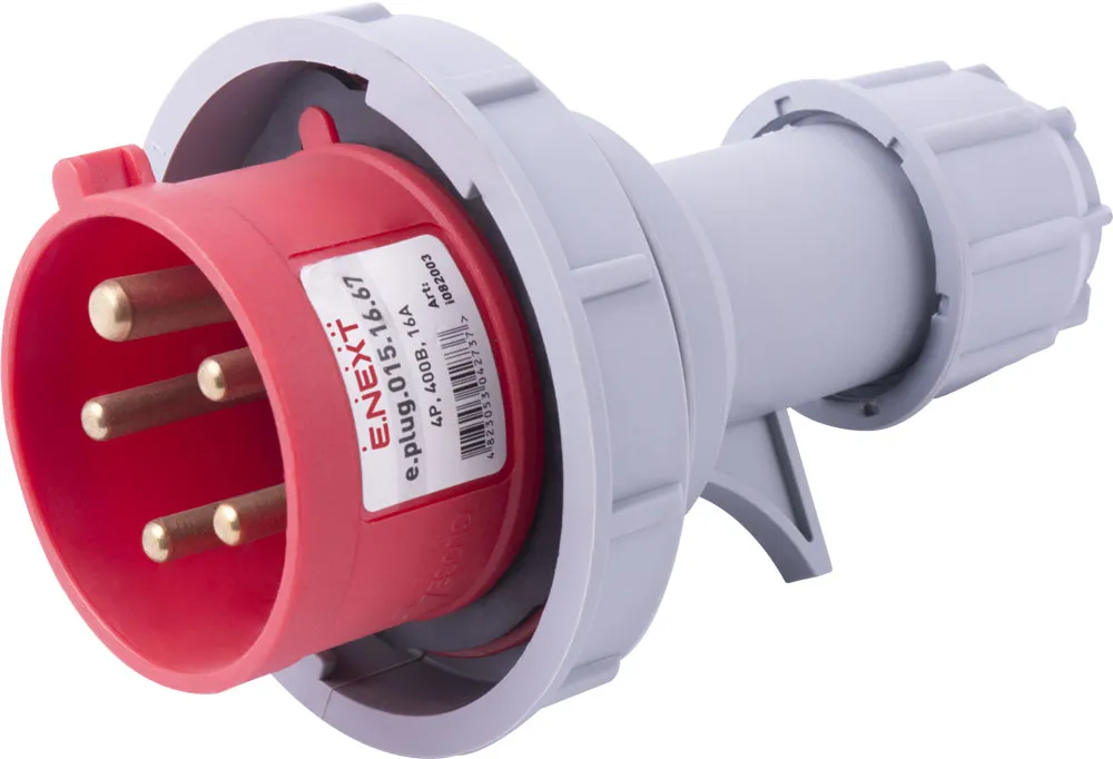 Силова вилка переносна e.plug.015.16.67 E.NEXT i082003