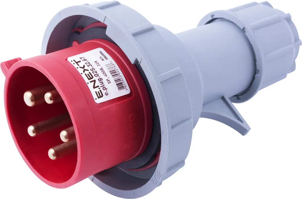 Силова вилка переносна e.plug.025.32.67 E.NEXT i082006