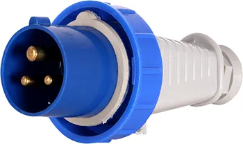 Силова вилка переносна E.NEXT 3626-337, 3Р+N+PE, 400В, 16А, IP67